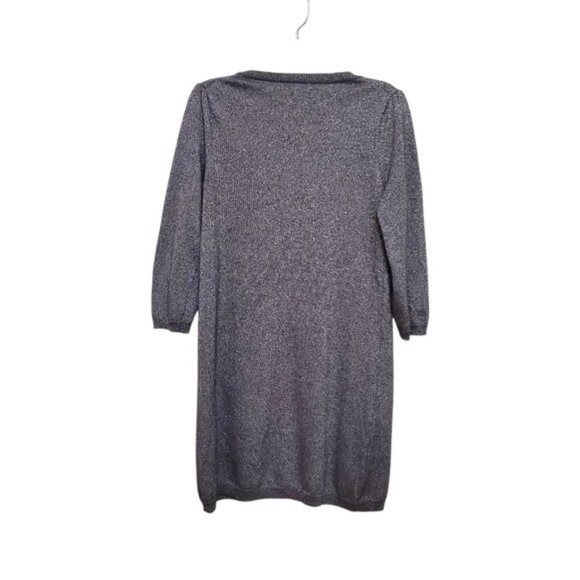 Banana Republic Dress Metallic Cashmere Wool Blend - Picture 4 of 15